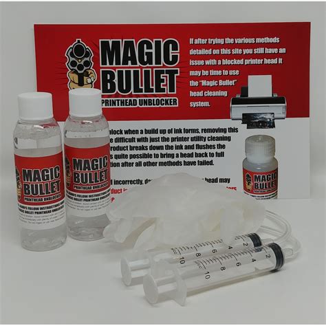 Magic Bullet Print Head Cleaner And Unblocker Kit 2 Bottle | Desertcart ...