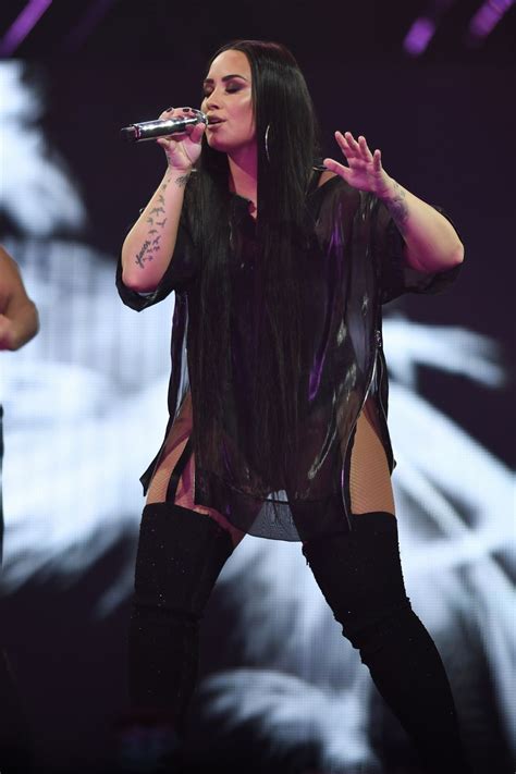 DEMI LOVATO Performs at Her Tell Me You Love Me Tour at American ...