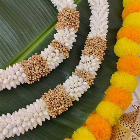 Realistic Reusable Jasmine Look Alike Bridal Garland – AJ Punnagai
