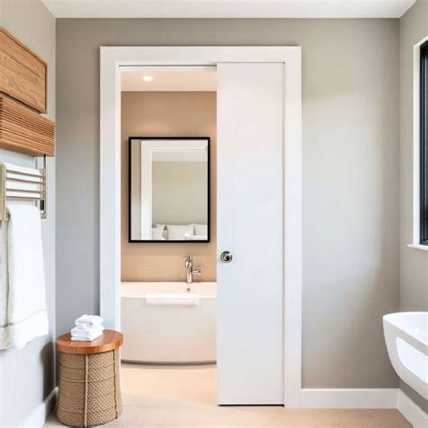 15 Bathroom Pocket Door Ideas for A Clean Look