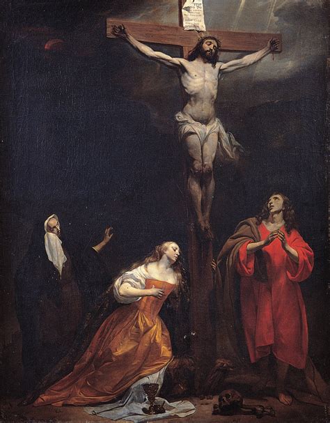 Crucified Jesus Painting at PaintingValley.com | Explore collection of ...