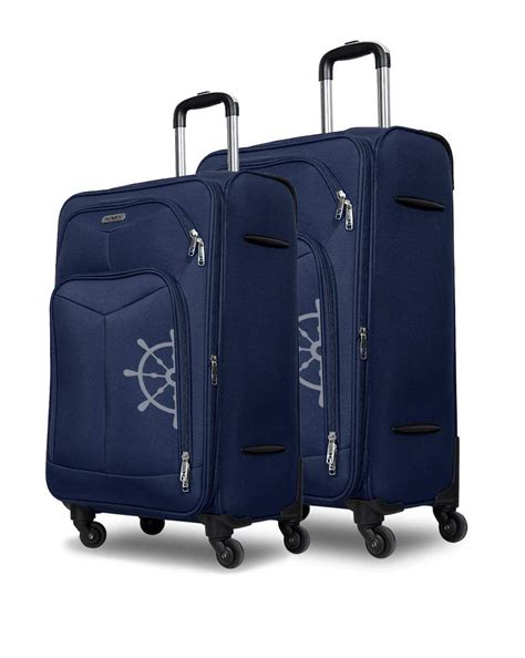 NOVEX Canyon Suitcase for Travel with 2 Set - Small & Medium Trolley ...