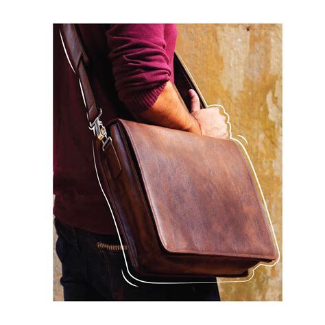 Brown Laptop Bag — Mudramart Corporate Giftings