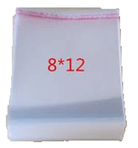 DMS RETAIL Self Adhesive Plastic Bag/Self Adhesive Seal Bag/Transparent ...