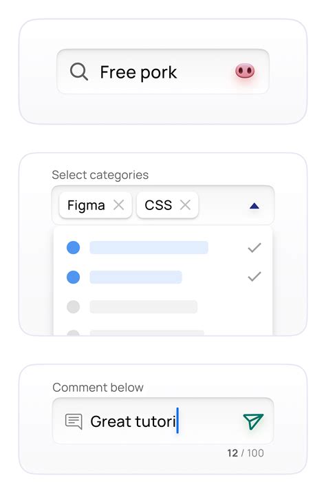 Image result for Modern Text Input UI