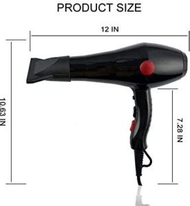 BKKTRADERS Chaoba-2800 Hair Dryer (2000 W, Black) - Price in India, Buy ...