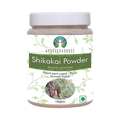 Ayurvedashree Shikakai Powder 100 Gm | Acacia Concinna Fruit Pods Powd ...
