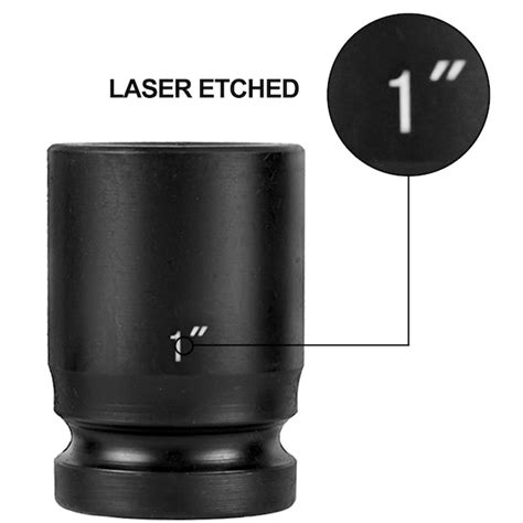 VEVOR Impact Sockets Set 29 -Piece Standard (SAE) Set Drive Set 6-point ...