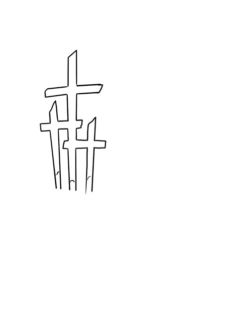 Simple Cross Tattoo Design
