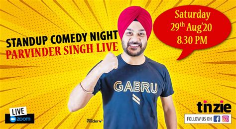Tinzie presents “Parvinder Singh Live”