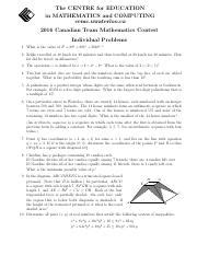 Image result for Math Masters Questions