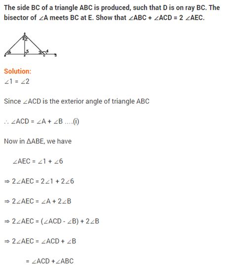 Image result for Math Ch.6 Class 9 Extra Question. Answer