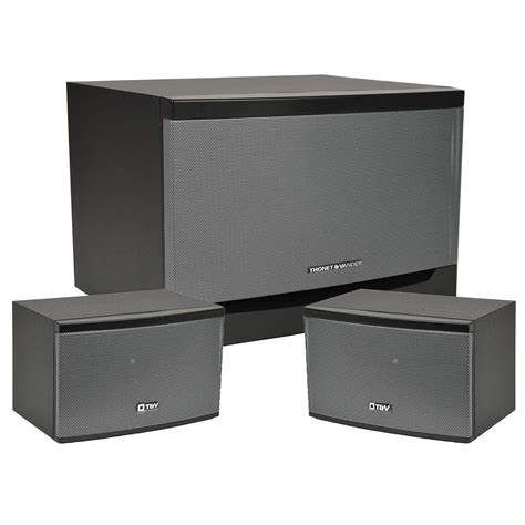 Thonet & Vander LAUT - 2.1 Wooden Multimedia Speakers System (Grey ...