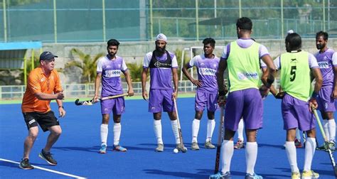 Indian men's hockey team begins training today