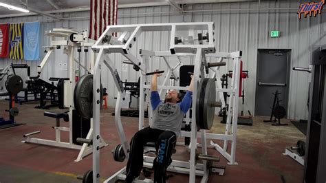 Seated Military Press Machine