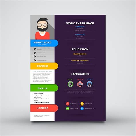 Page 7 | Color resume Images - Free Download on Freepik