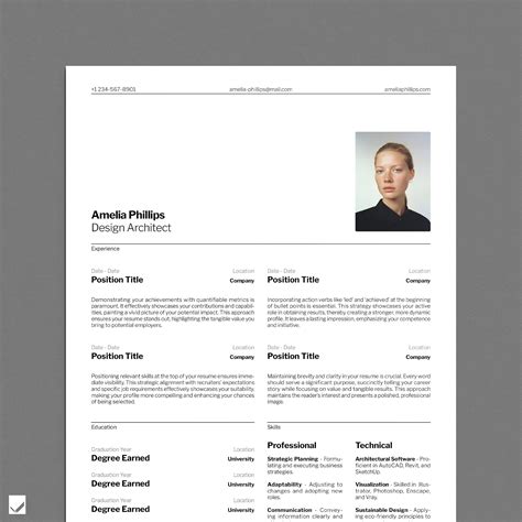 Image result for InDesign CV Template