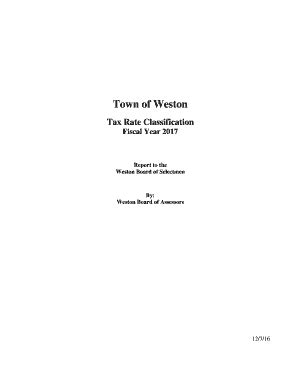 Fillable Online Tax Rate Classification Fax Email Print - pdfFiller