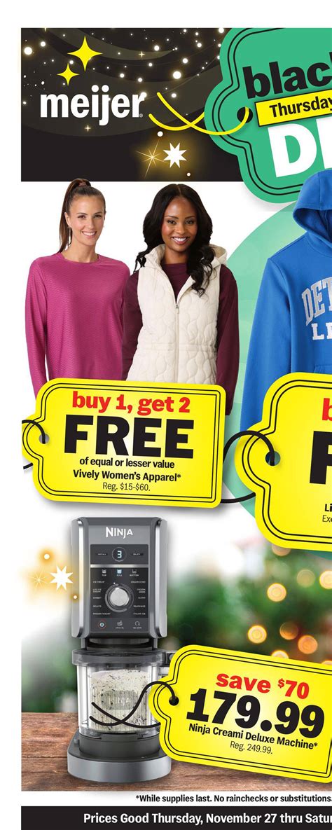 Meijer Weekly Ad Black Friday Deals November 27 - 29, 2025 | WeeklyAds2