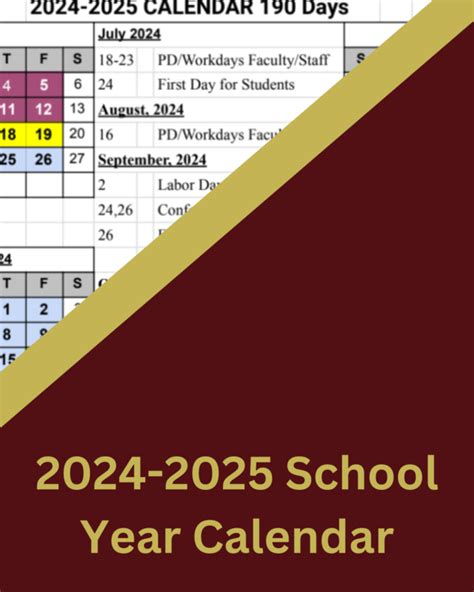 Approved 2024-2025 School Year Calendar | Greenwood School District 52