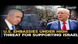 U.S. Embassies Under High Threat for Supporting Israel Over Gaza War ...