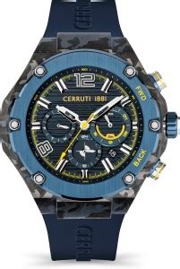 Cerruti Cerruti 1881 Lucardo Analog Blue Mat Dial Men's Watch ...