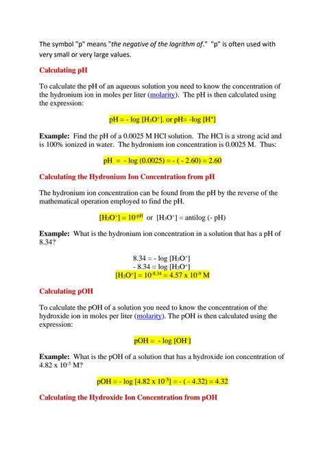 Image result for Calculation.of.ph.of.Formula