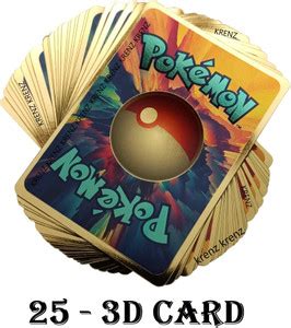MOONZA Pokemon Trading Gold cards all rare series set of 25 - Pokemon ...