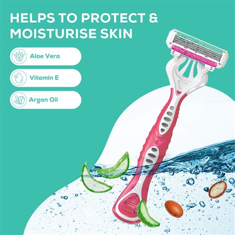 Evereve 4-Blade Disposable Razors - Pack of 4 | Smooth Shave – Evereve ...