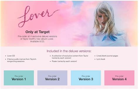 Taylor Swift Lover Tracklist - Artist and world artist news