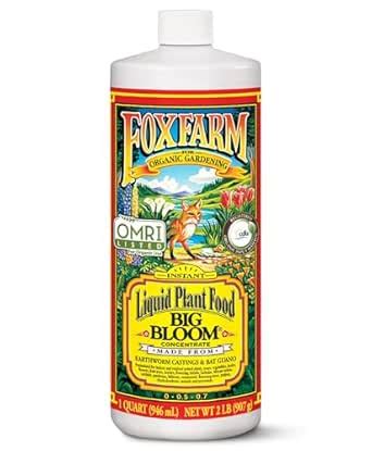 FoxFarm FX14002 Big Bloom Liquid Concentrate, 1 Quart : Amazon.in ...