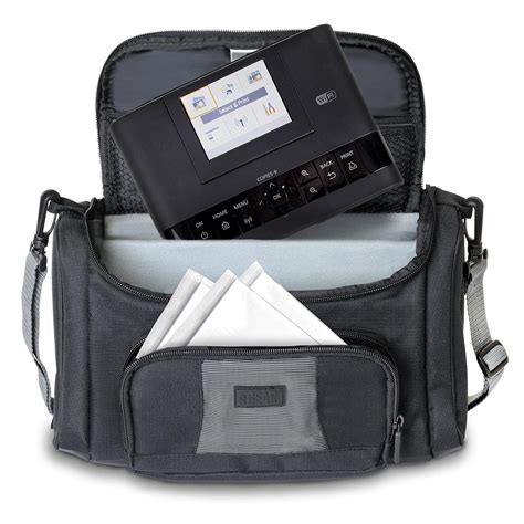 USA Gear Portable Photo Printer Case - Portable Printer Bag with ...