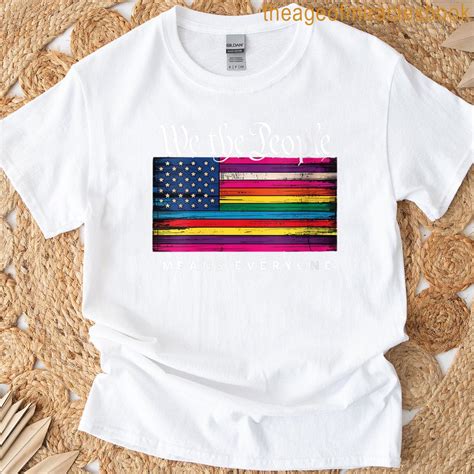 Womens Lgbt Pride Month We The People Means Everyone Lgbtq Pride T-shirt