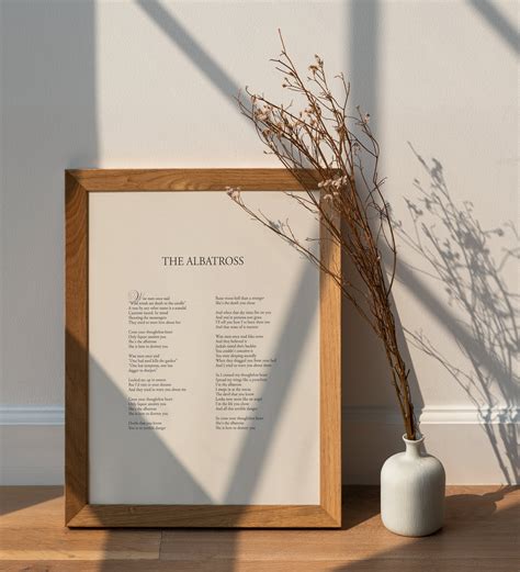 The Albatross Lyrics Aesthetic Wall Art Tortured Poets Department ...