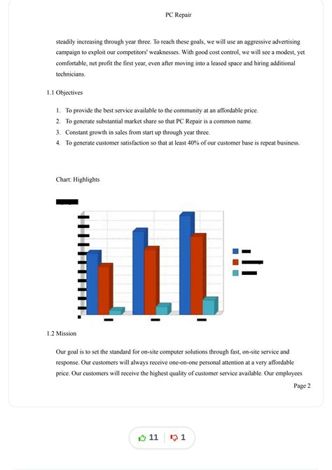 Computer Repair Business Plan 的图像结果