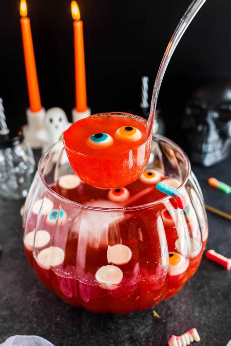 Easy Halloween Punch Recipe - Foxes Love Lemons