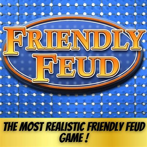 Editable Friendly Feud Template Party Game || Editable Feud Quiz Game ...