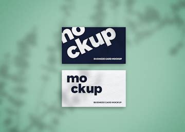 Free Business Card PSD Mockups - graphberry.com