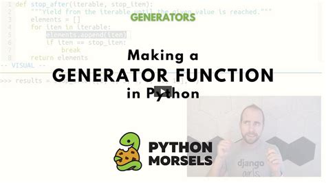 Image result for How to Create Generator Python
