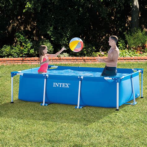 Image result for Intex Rectangle Above Ground Pool 2M