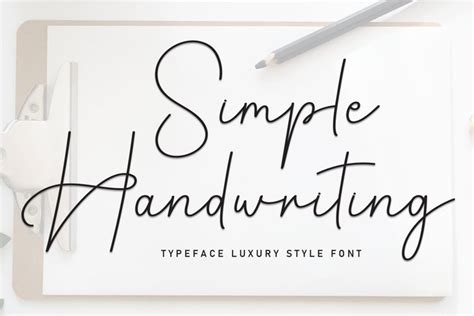 Image result for Simple Script Hand Writing