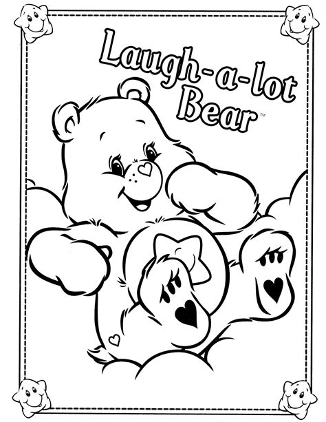 Printable Coloring Pages Care Bears