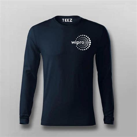 Wipro Chest Logo T-shirt For Men – TEEZ.in