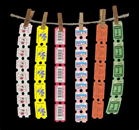 160gs/180gs Arcade Custom Ticket Short Ticket For Lottery Game Machine ...