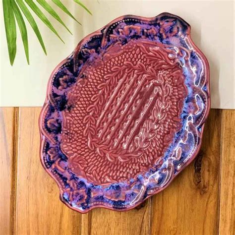 Buy Ceramic Serving Platters Online in India – Clayful Homes
