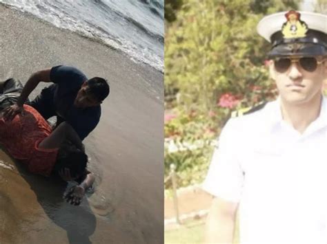 Indian Navy's Courageous Officer Lt Rahul Dalal Saves A Man From ...