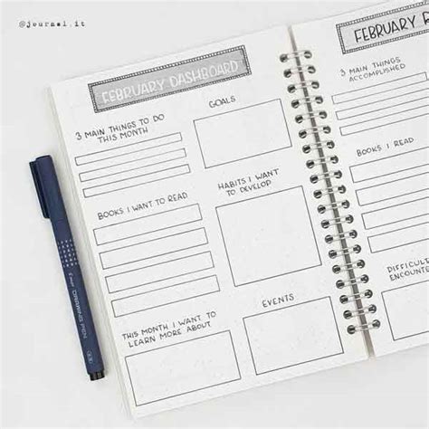 Image result for Bullet Journal Layout