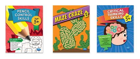 Buy Navneet Pencil Control, Maze & Critical Thinking Activity Books for ...
