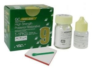 GC GOLD LABEL 2 GLASS IONOMER RESTORATIVE CEMENT (GIC) 2 BIG PACK Teeth ...