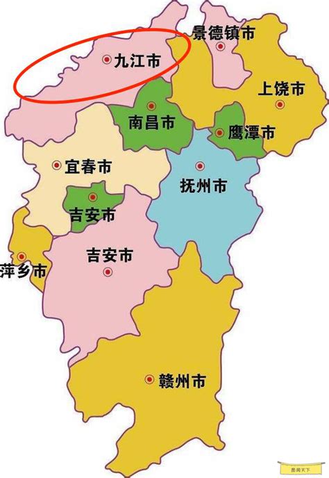 九江地图详细地图全图-千图网